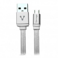 CABLE USB. VORAGO. CAB-113. USB 2. A MICRO USB. 1.5METROS BLANCO BOLSA
